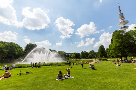 Planten un Blomen - Chille im schnsten Park von Hamburg